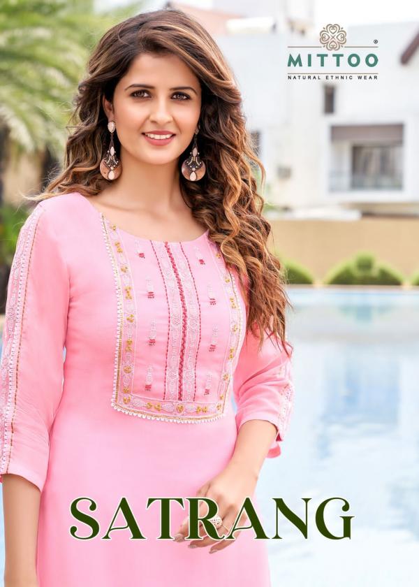 Mittoo Satrang Fancy Designer Kurti Collection